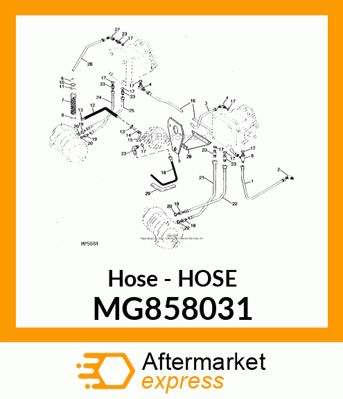 Hose MG858031