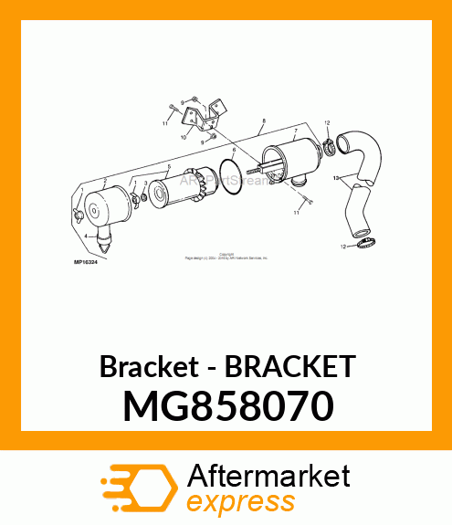 Bracket MG858070