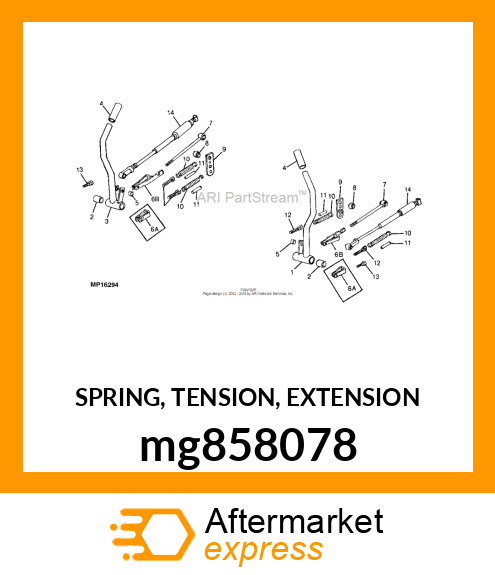 SPRING, TENSION, EXTENSION mg858078