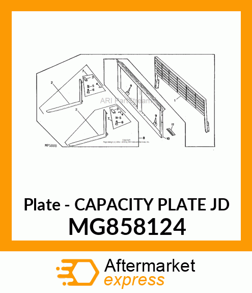 Plate MG858124