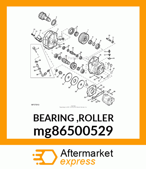 BEARING ,ROLLER mg86500529