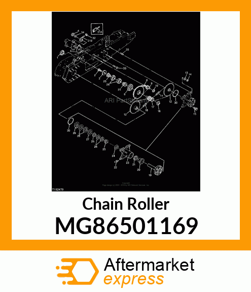 Chain Roller MG86501169