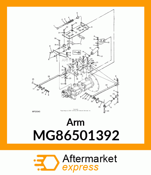 Arm MG86501392