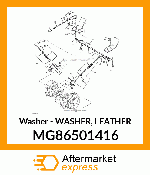 Washer Leather MG86501416