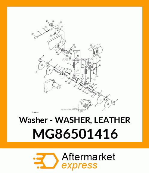 Washer Leather MG86501416