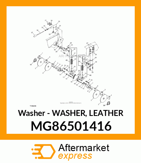 Washer Leather MG86501416