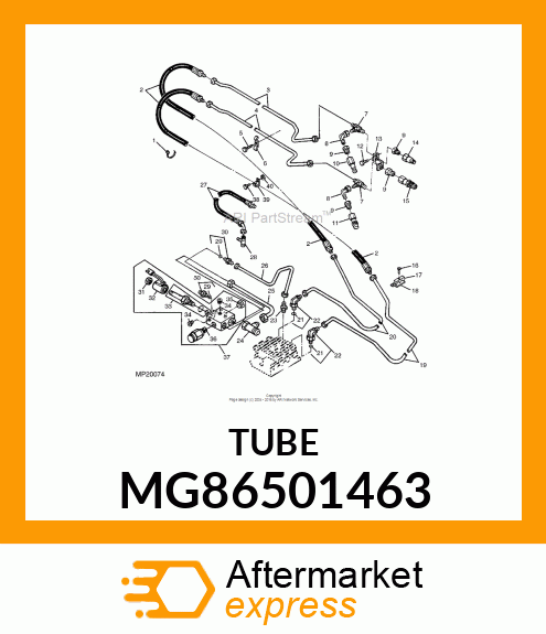 Tube - TUBE MG86501463