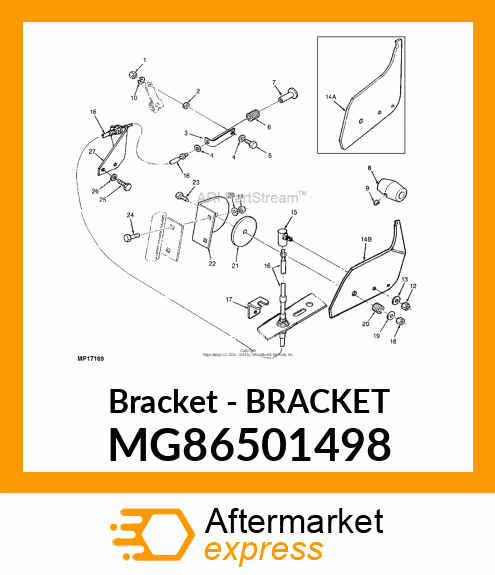 Bracket MG86501498