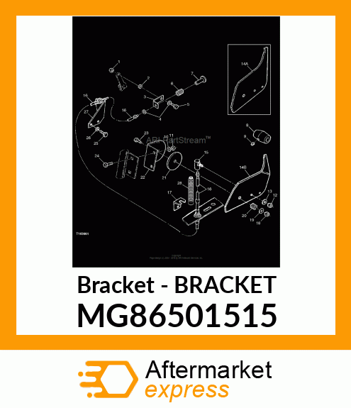 Bracket MG86501515