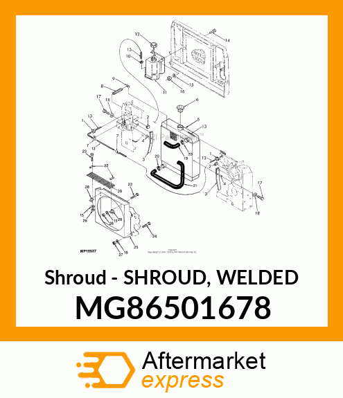 Shroud Welded MG86501678