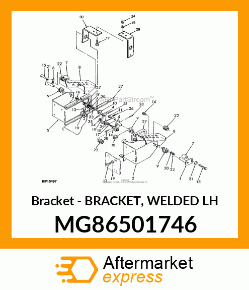 Bracket MG86501746