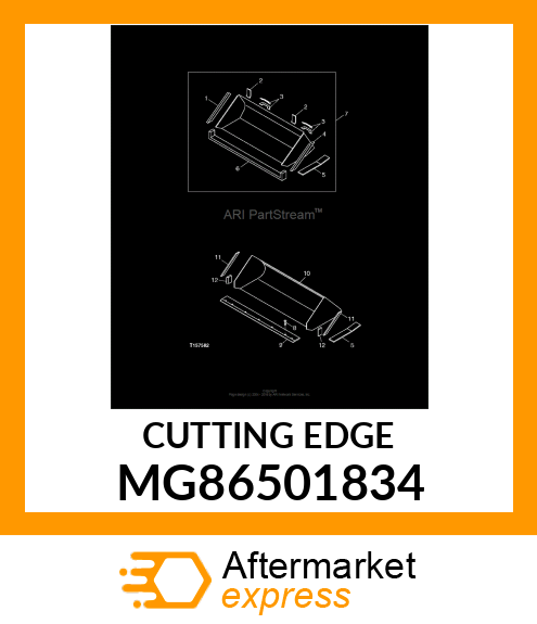 Spare part MG86501834 + Cutting Edge
