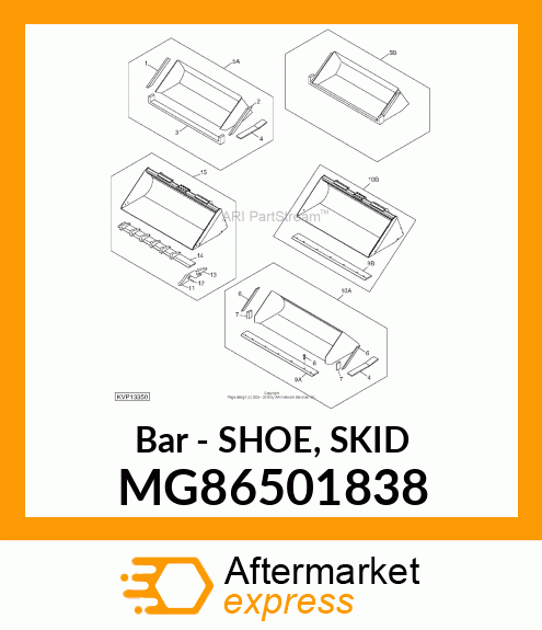 Shoe Skid MG86501838