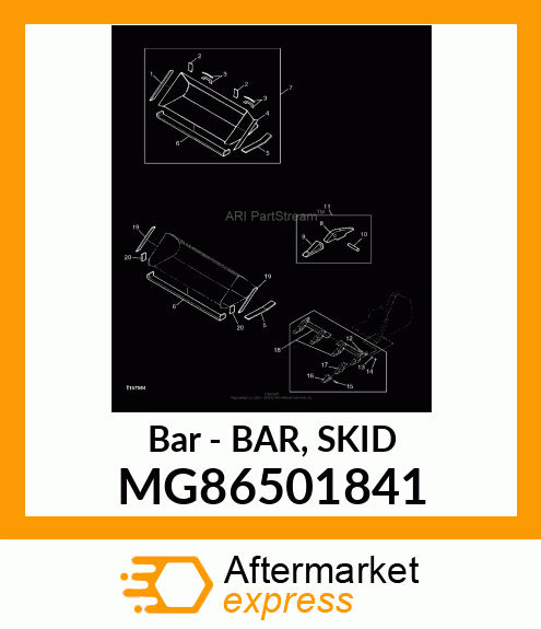 Bar Skid MG86501841