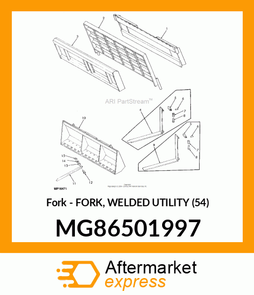 Fork MG86501997