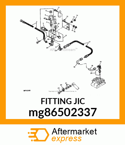 FITTING JIC mg86502337