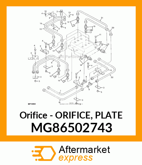 Orifice Plate MG86502743