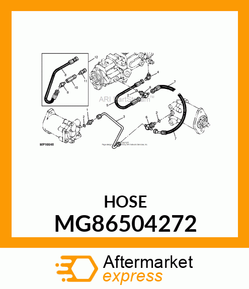 HOSE MG86504272