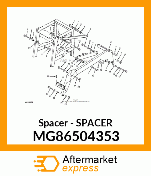 Spacer MG86504353