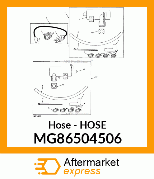 Hose MG86504506