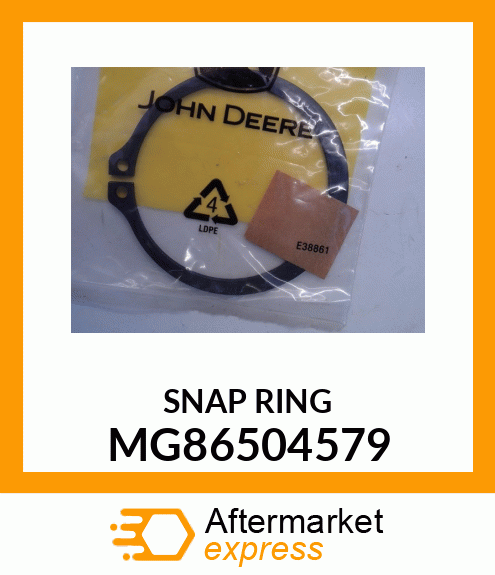 RING, RETAINING MG86504579