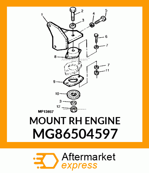 Mount Rh Engine MG86504597