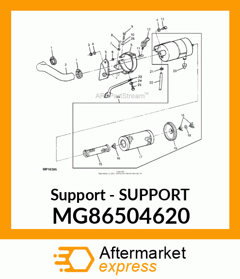 Support MG86504620