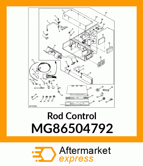 Rod Control MG86504792