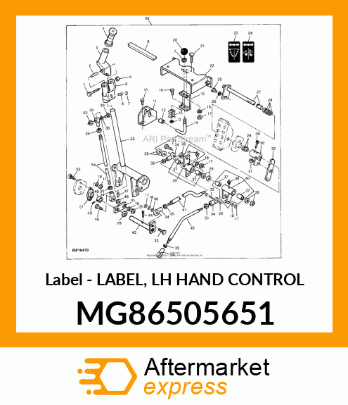Label MG86505651