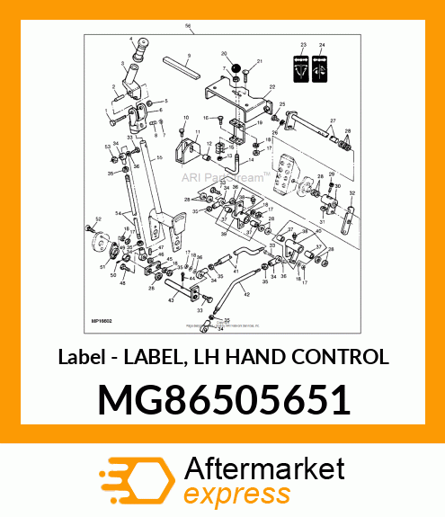 Label MG86505651