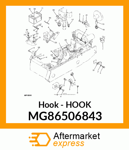 Hook MG86506843