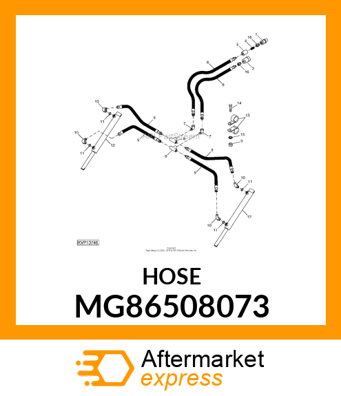 HOSE MG86508073