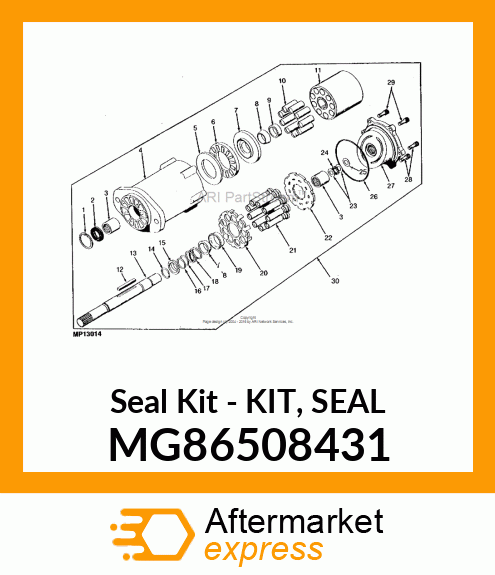 Seal Kit - KIT, SEAL MG86508431