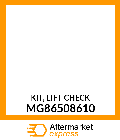 KIT, LIFT CHECK MG86508610