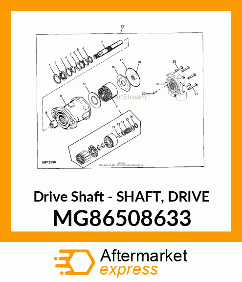 Drive Shaft MG86508633