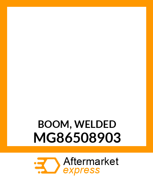 BOOM, WELDED MG86508903