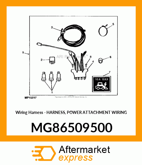 Harness Power Attachment W MG86509500