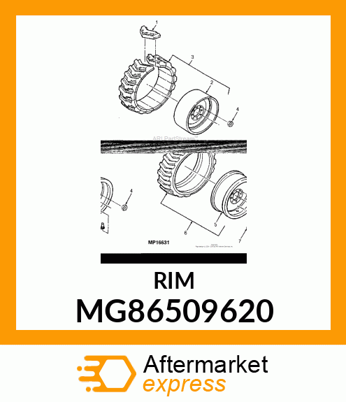 Rim MG86509620