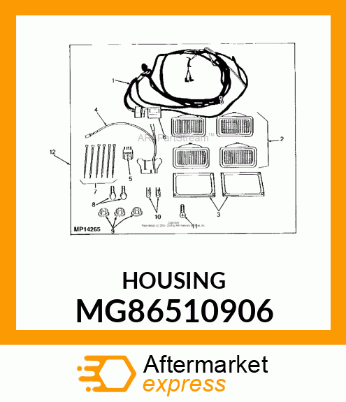 Housing MG86510906