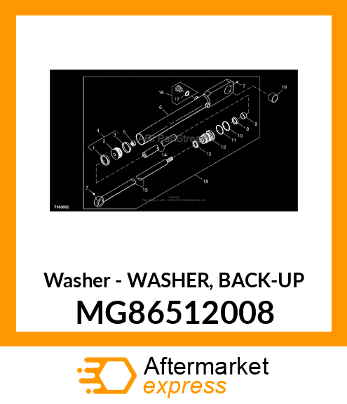 Washer Back Up MG86512008