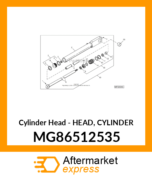 Head Cylinder MG86512535