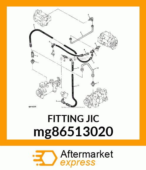 FITTING JIC mg86513020