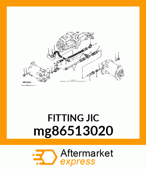 FITTING JIC mg86513020