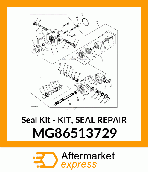 Seal Kit MG86513729