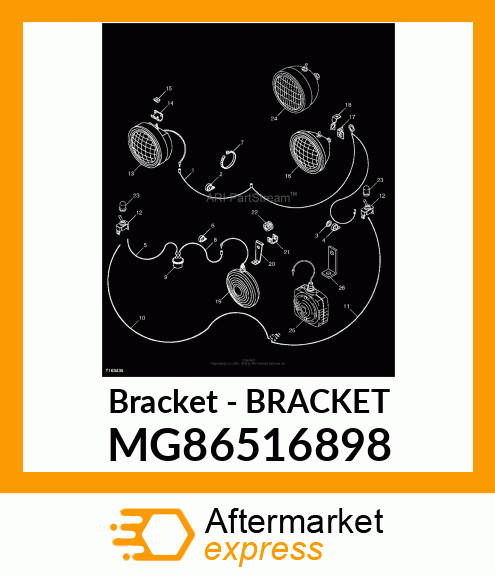 Bracket MG86516898