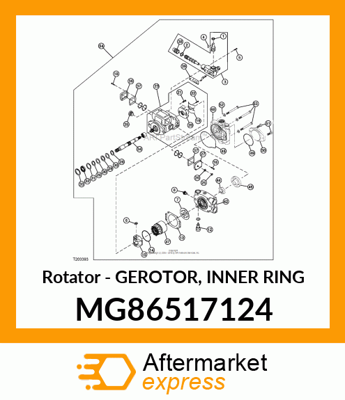 Rotator - GEROTOR, INNER RING MG86517124