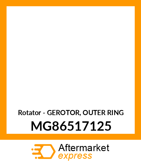 Rotator - GEROTOR, OUTER RING MG86517125