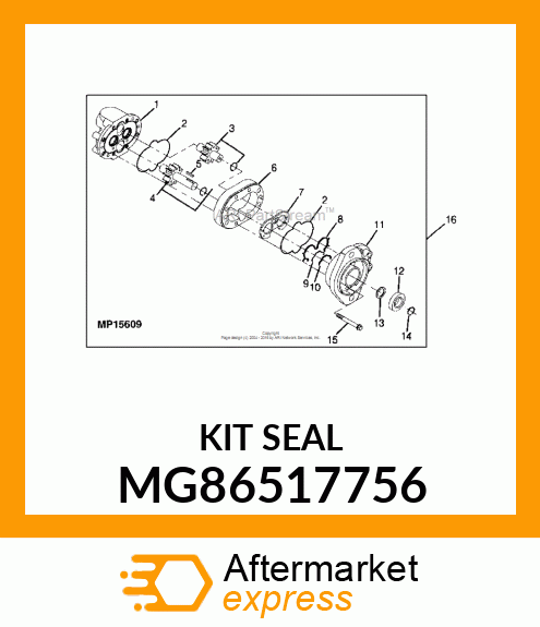 KIT SEAL MG86517756