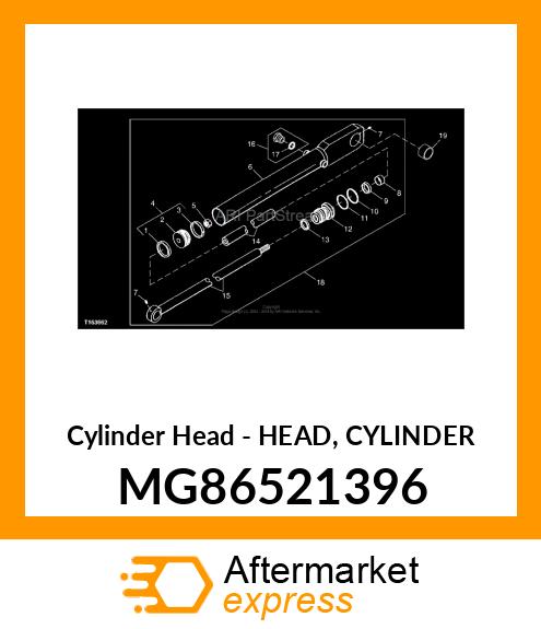 Cylinder Head MG86521396