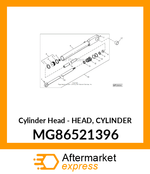 Cylinder Head MG86521396